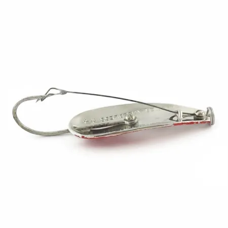 Master Weedless Lotta Junior, Rouge et Blanc, 12g, Cuillère Ondulante Anti-herbe #23969