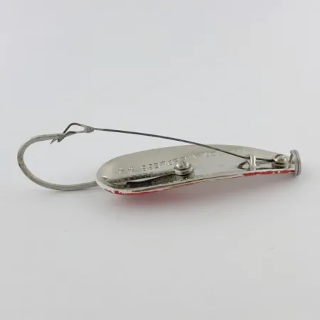 Master Weedless Lotta Junior, Rouge et Blanc, 12g, Cuillère Ondulante Anti-herbe #23969