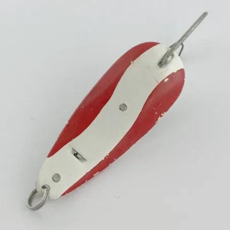 Master Weedless Lotta Junior, Rouge et Blanc, 12g, Cuillère Ondulante Anti-herbe #23969