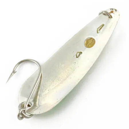 Red Eye Evil Eye, 6g, Nickel/Blanc Phosphorescent, Cuillère #23986