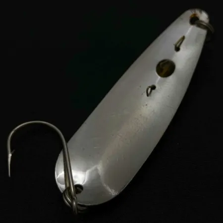 Red Eye Evil Eye, 6g, Nickel/Blanc Phosphorescent, Cuillère #23986