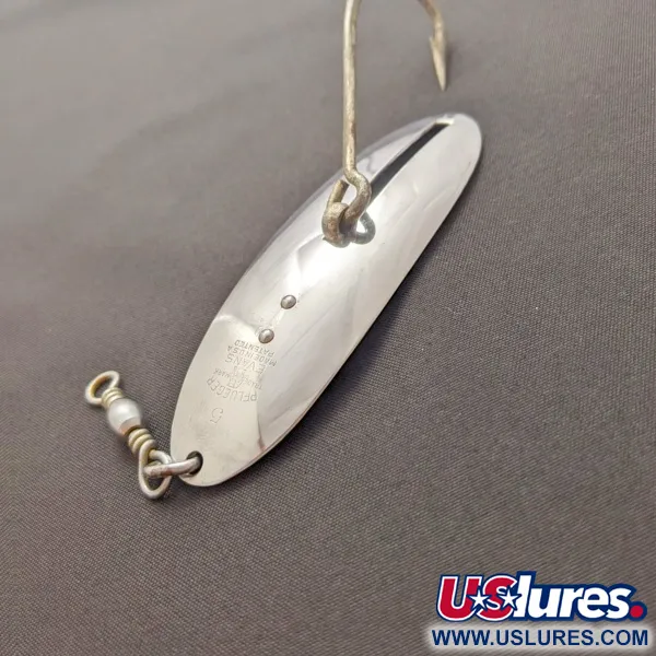 Pflueger Evans Record №5, Nickel, 21g, Cuillère ondulante #23990