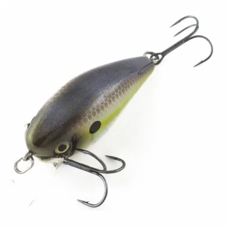 Strike King KVD 1.5 Silent, 12g, Olive Sexy Shad, Crankbait à bavette carrée #23995