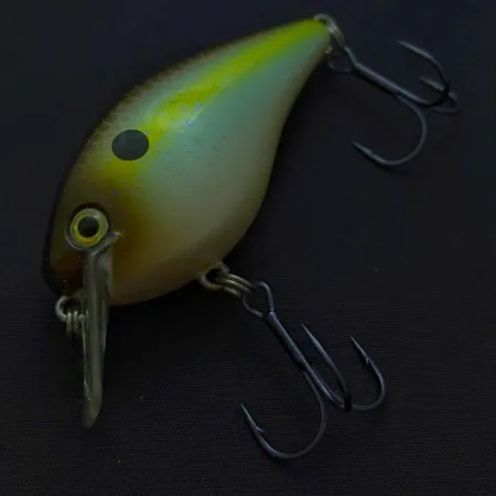 Strike King KVD 1.5 Silent, 12g, Olive Sexy Shad, Crankbait à bavette carrée #23995