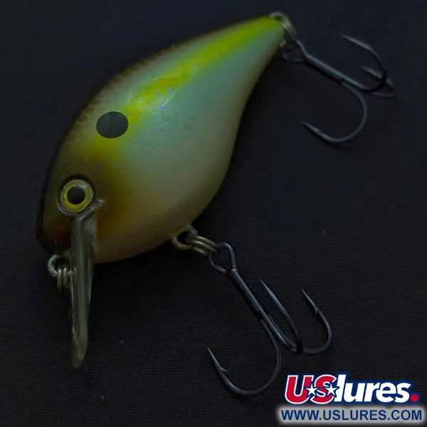 Strike King KVD 1.5 Silent, 12g, Olive Sexy Shad, Crankbait à bavette carrée #23995