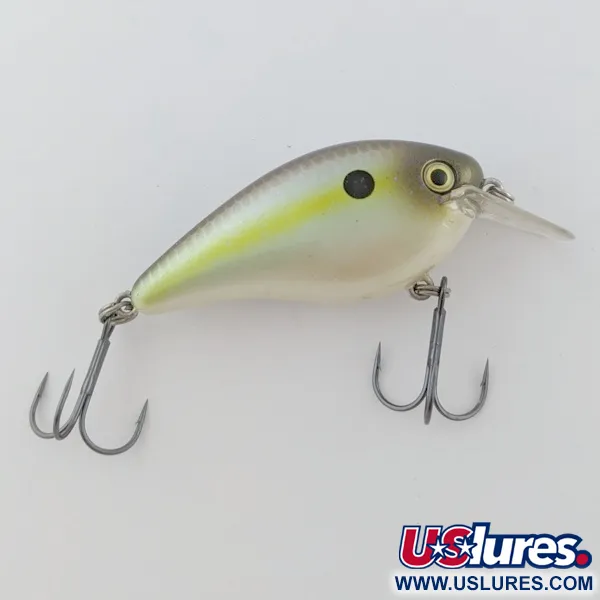 Strike King KVD 1.5 Silent, 12g, Olive Sexy Shad, Crankbait à bavette carrée #23995