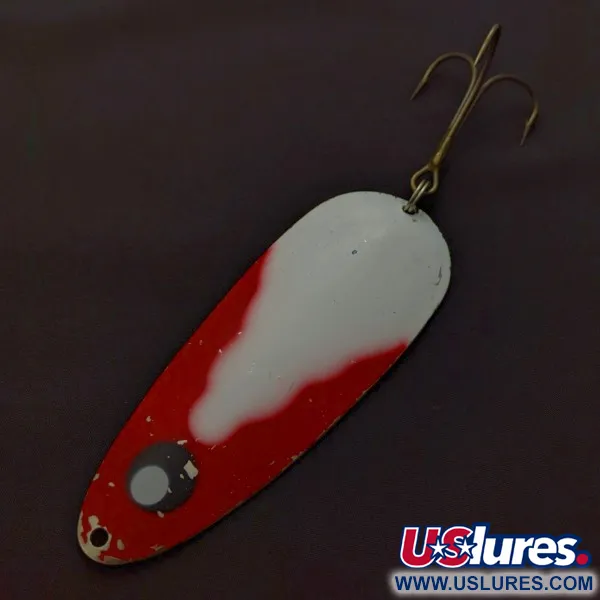 Lindy / Little Joe Lindy Gator, 45g rouge/blanc/nickel, Cuillère #24009