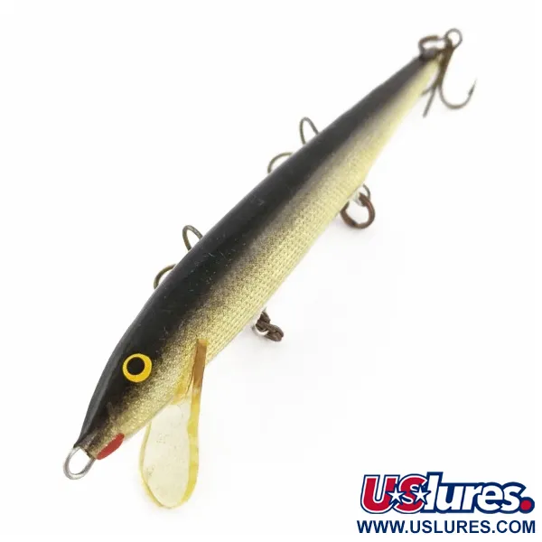 Rapala Original Floater F11, 11cm 6g Or (G), Leurre Flottant #24011