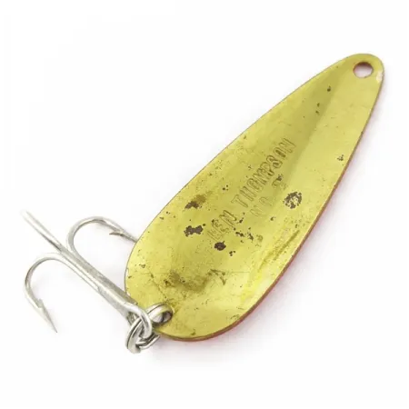 Len Thompson #2, 28g rouge/or, Cuillère ondulante #24014