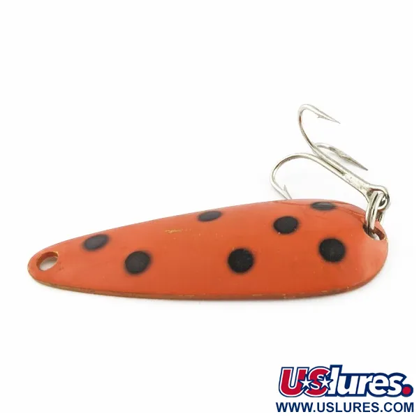 Len Thompson #2, 28g rouge/or, Cuillère ondulante #24014