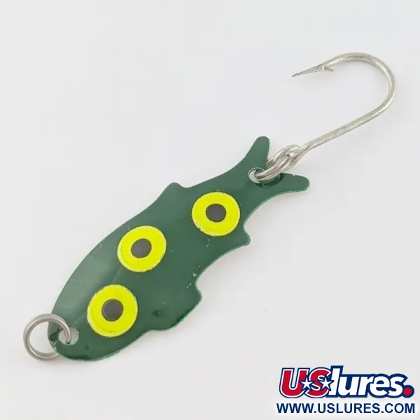 Shoff's Big Triple Teazer, 2 g, Coloris Frog, Cuillère #24022