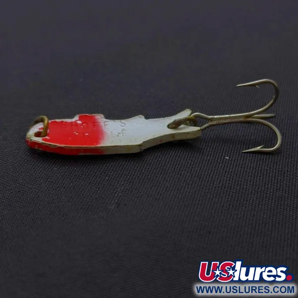 Shoff's Triple Teazer, 3,5 g, Rouge / Blanc, Cuillère ondulante #24023