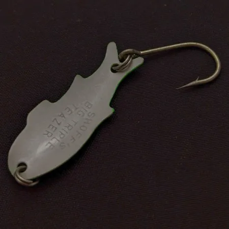 Shoff's Big Triple Teazer, Vert, 2g, Cuillère Ondulante #24024