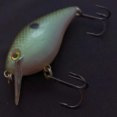 Strike King KVD 1.5 Silent, 12g, Olive Sexy Shad, Crankbait à bavette carrée #24028