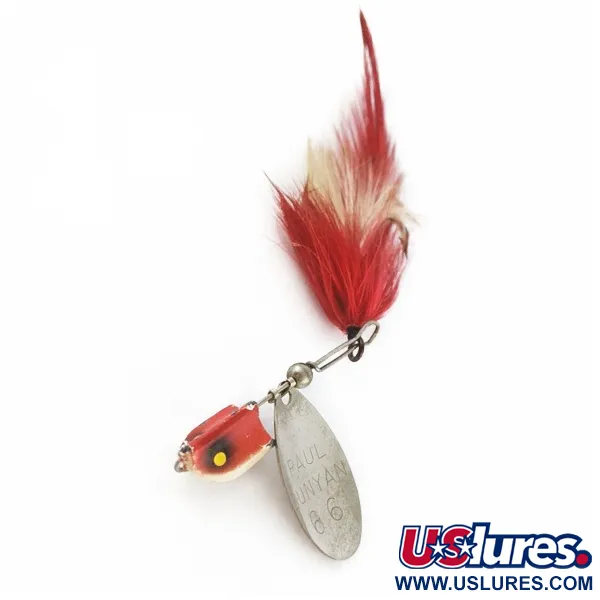 Paul Bunyan 66, Rouge, 12g, Cuiller tournante jig #24033