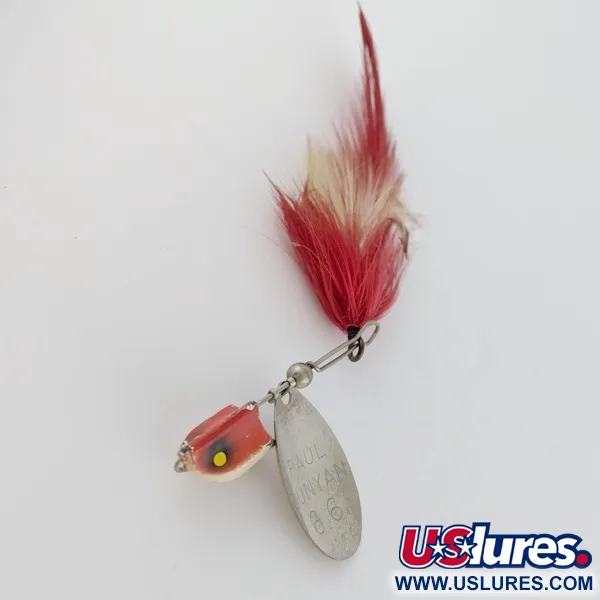 Paul Bunyan 66, Rouge, 12g, Cuiller tournante jig #24033