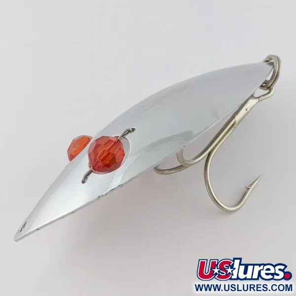 Herter's Glass Eye, 60g, nickel/yeux rouges, Cuillère #24036