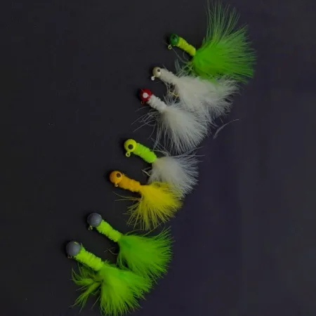 Creme Jigs, 7 pièces, 1/16oz (2g), Mini Jigs #24037