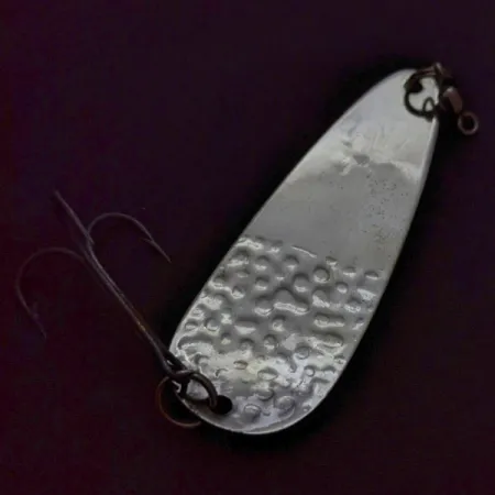 Miller Flutter Spin 3 Cuillère, Argent, 1/2oz, Finition Martelée, #24041