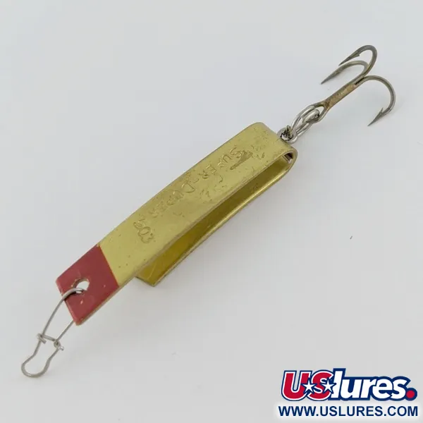 Luhr Jensen Super-Duper 503, 4,3 g, noir/or/rouge, Cuillère #24052