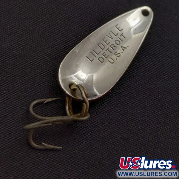 Eppinger Dardevle Lildevle, 3,4g Red Devle, Cuillère ondulante #24053