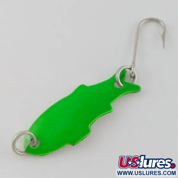 Shoff's Triple Teazer, vert, 1/32 oz (1 g), Cuillère #24070