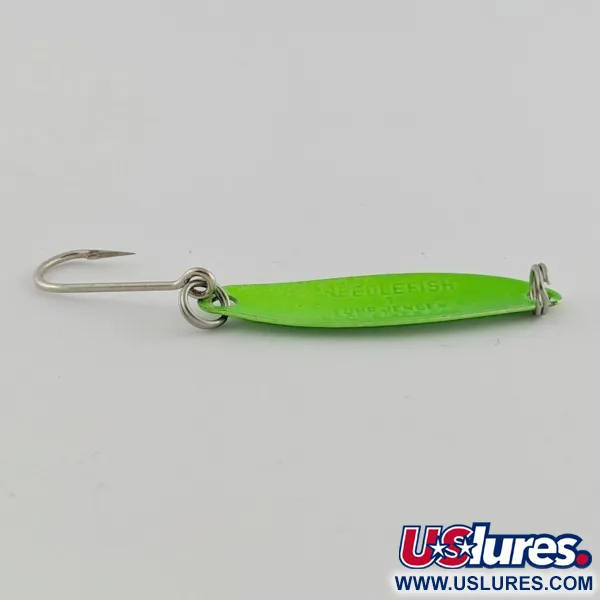 Luhr Jensen Needlefish 1, 2g Vert, Cuillère de Traîne #24078
