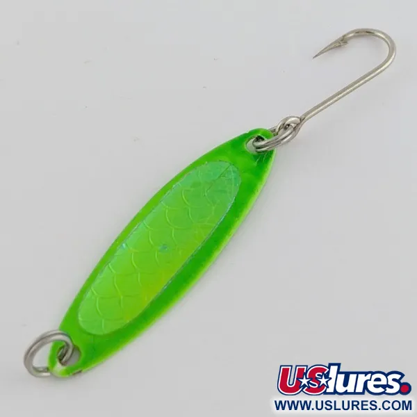 Luhr Jensen Needlefish 1, 2g Vert, Cuillère de Traîne #24078