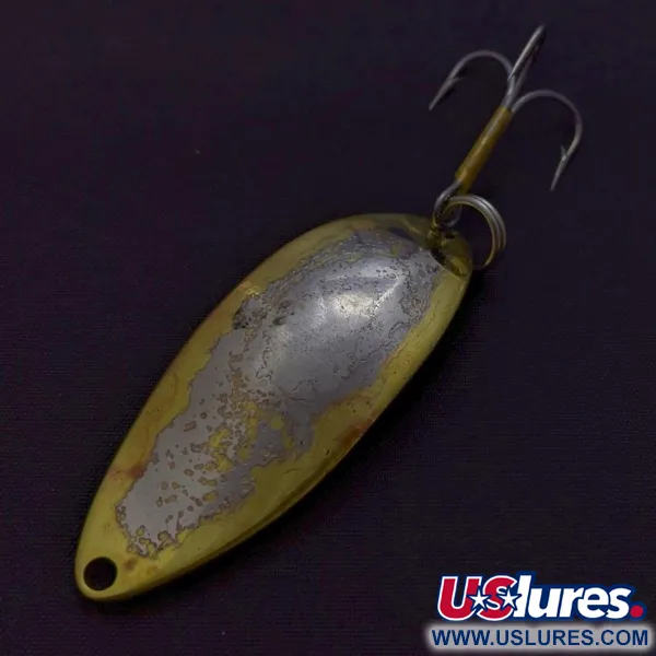 Seneca Little Cleo (Hula Girl), nickel/or, 14g, cuillère ondulante #24089