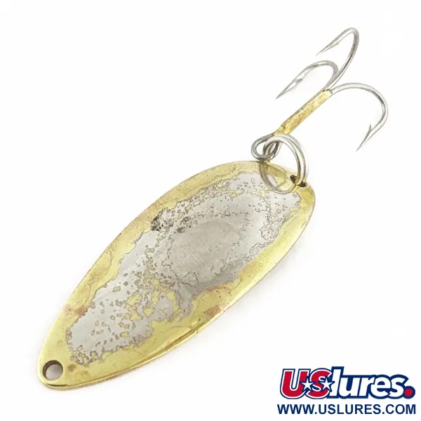 Seneca Little Cleo (Hula Girl), nickel/or, 14g, cuillère ondulante #24089