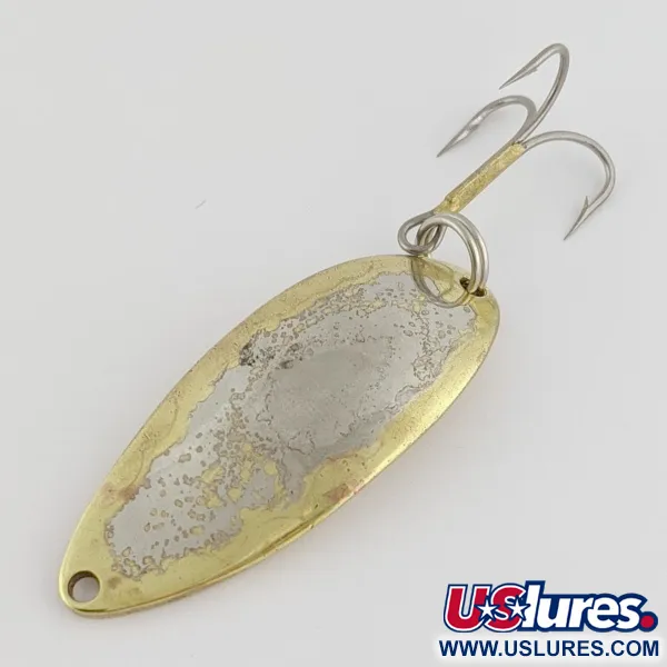 Seneca Little Cleo (Hula Girl), nickel/or, 14g, cuillère ondulante #24089