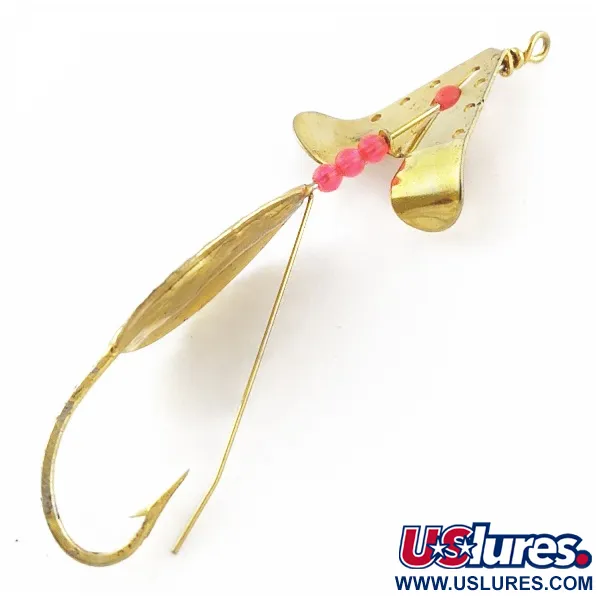 Lindy Skitter-Buzz, Rouge/Or, 7g, Cuillère Anti-herbe #24094