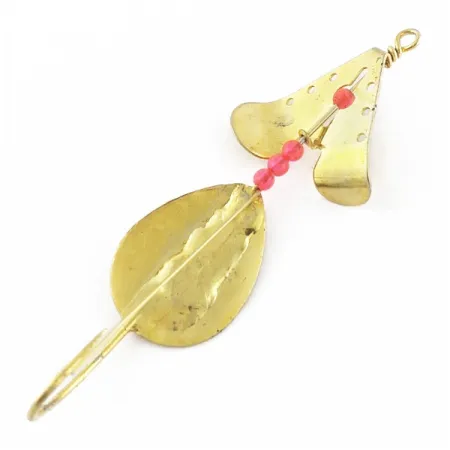 Lindy Skitter-Buzz, Rouge/Or, 7g, Cuillère Anti-herbe #24094