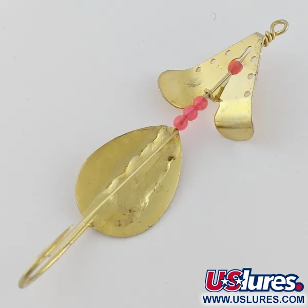 Lindy Skitter-Buzz, Rouge/Or, 7g, Cuillère Anti-herbe #24094