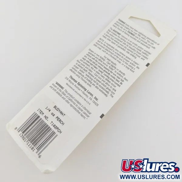 Thomas Buoyant, 7 g coloris Perche, Cuillère ondulante #24095