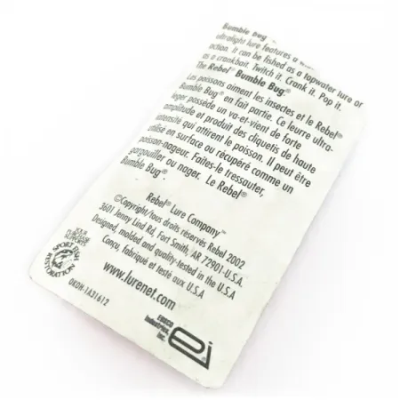 Rebel Bumble Bug, 3g, Coloris Bumble Bug, Poisson Nageur #24098