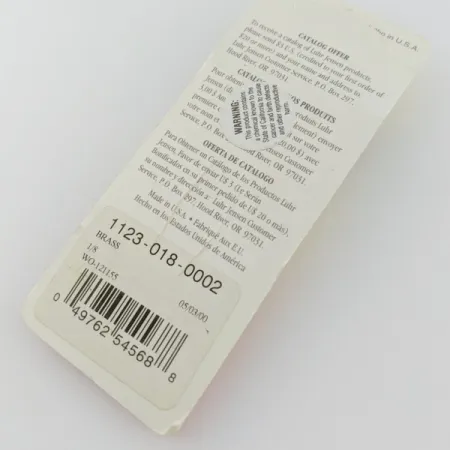 Luhr Jensen Lil' Kroc (Krocodile Stubby), Or, 4.5g, Cuillère Ondulante #24100