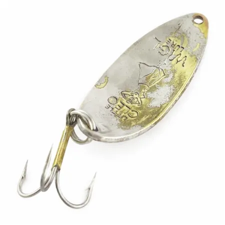 Seneca Little Cleo (Hula Girl), Nickel / Laiton, 14g, Cuillère Ondulante #24102