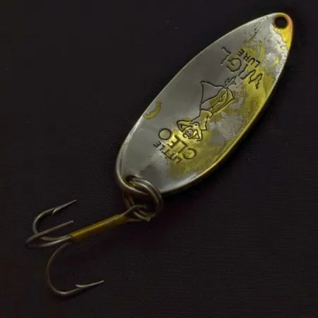 Seneca Little Cleo (Hula Girl), Nickel / Laiton, 14g, Cuillère Ondulante #24102