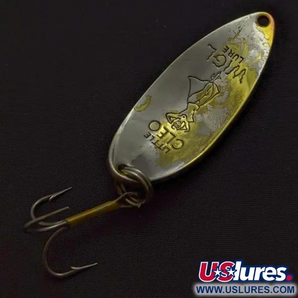 Seneca Little Cleo (Hula Girl), Nickel / Laiton, 14g, Cuillère Ondulante #24102