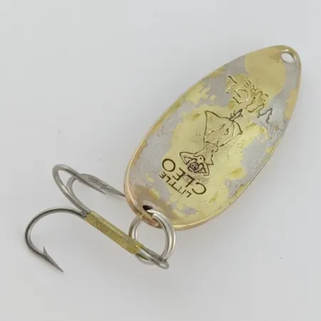 Seneca Little Cleo (Hula Girl), Laiton, 14g, Cuillère ondulante #24103