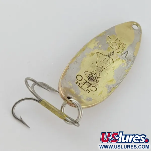 Seneca Little Cleo (Hula Girl), Laiton, 14g, Cuillère ondulante #24103