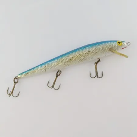 Rebel Floater F12, 9g, Argent/Bleu, Poisson Nageur Flottant #24105