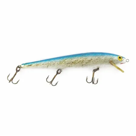 Rebel Floater F12, 9g, Argent/Bleu, Poisson Nageur Flottant #24105