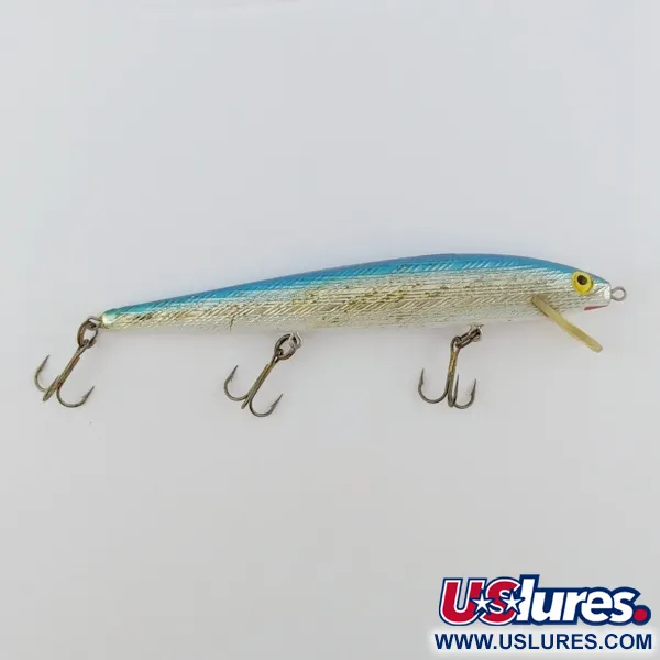 Rebel Floater F12, 9g, Argent/Bleu, Poisson Nageur Flottant #24105