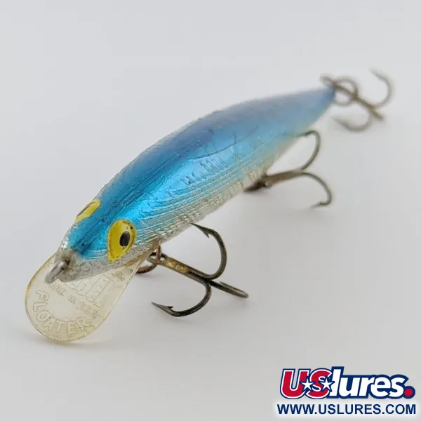 Rebel Floater F12, 9g, Argent/Bleu, Poisson Nageur Flottant #24105