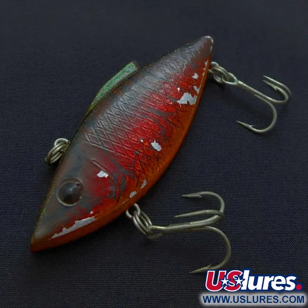 Bill Lewis Rat-L-Trap, 14 g, Rouge Métallique/Noir, Lipless Crankbait #24106