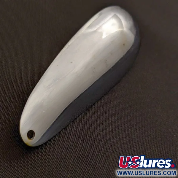 Nebco National Expert Lake Trout Flash Bait, 14g, Chrome, Cuiller #24113