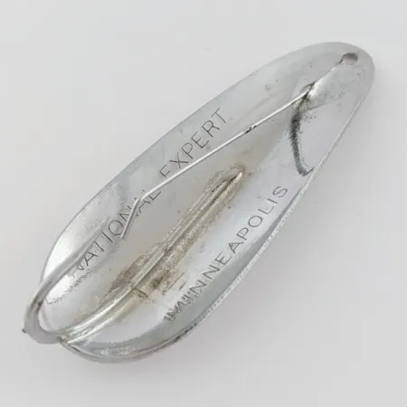 Nebco National Expert Lake Trout Flash Bait, 14g, Chrome, Cuiller #24113