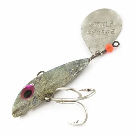 Mann's Bait Little George, Nickel, 21g, Tail Spinner #24117
